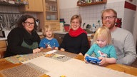 Familie Harnischmacher macht beim Klimafasten der beiden christlichen Kirchen mit. 