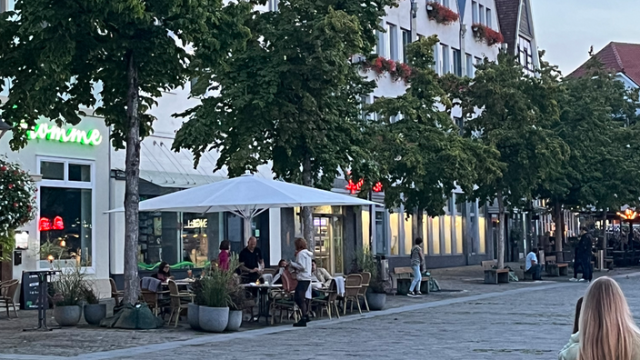 Bäume auf dem Soester Marktplatz