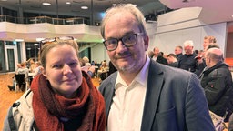 Matthias Trepper mit Ehefrau Ann Katrin Brambrink.