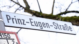 Straßenschild der Prinz-Eugen-Straße