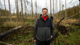 Prof. Dr. Harald Laser, Leiter im Projekt ReForm-regioWald.