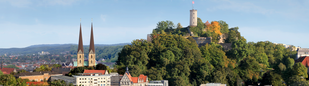 Panorama von Bielefeld - Sommer