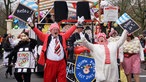 Der Weiberfastnachts-Umzug in Billerbeck