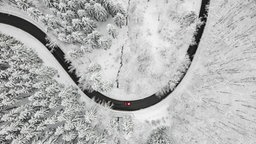 Rund um Winterberg blieben die Straßen leer.