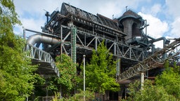 Stillgelegtes Hüttenwerk im Landschaftspark Duisburg Nord