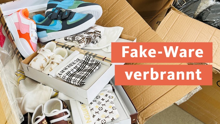 Zoll verbrennt Fake-Ware