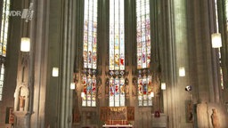 Fensterbild in der Wiesenkirche Soest