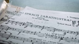 Notenblatt "Also sprach Zarathustra"