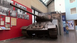 Der sowjetischer T34 Panzer wird künftig nicht mehr im Haus der Geschichte zu sehen sein. 