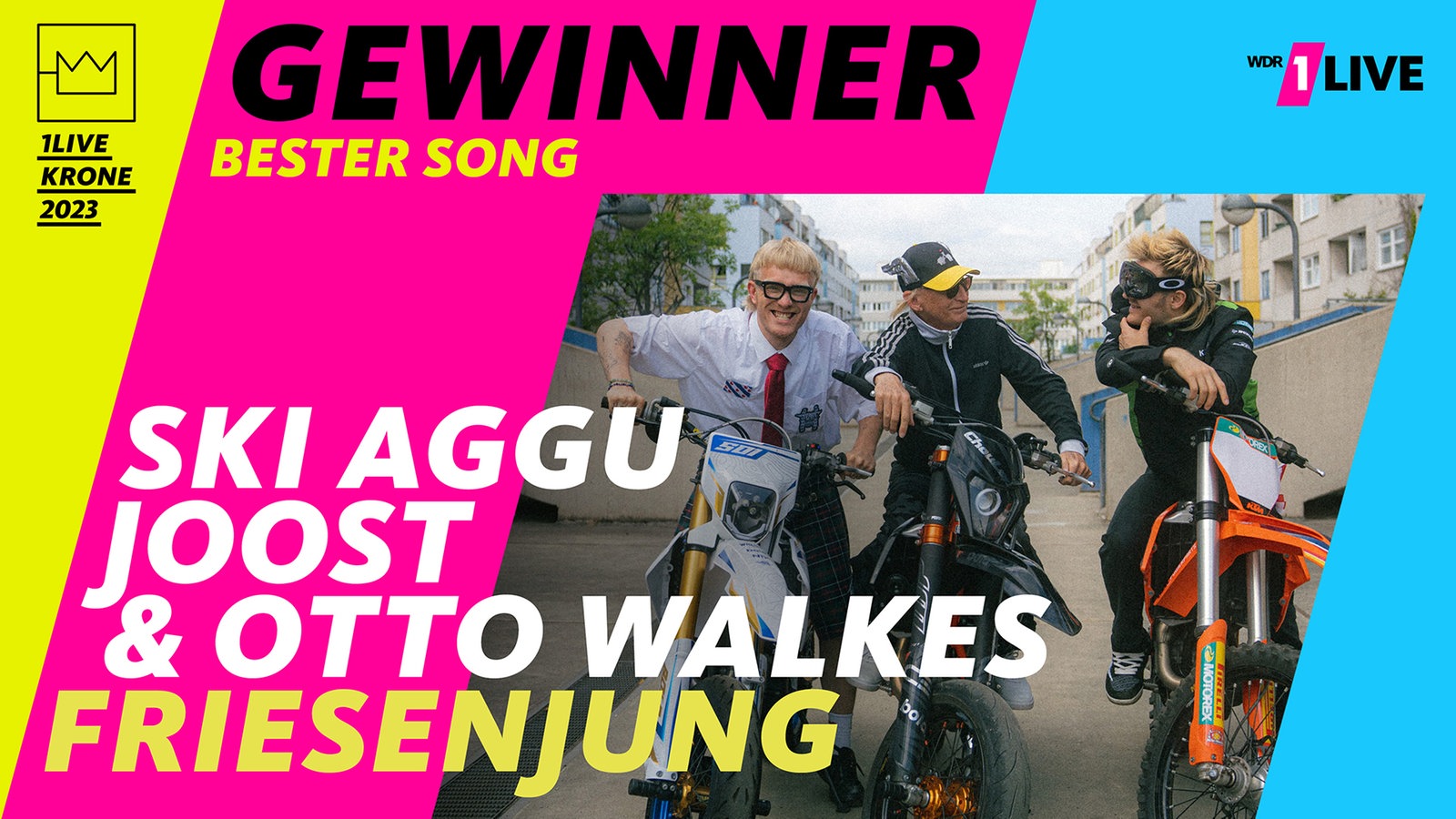 Gewinner Ski Aggu, Joost und Otto Waalkes