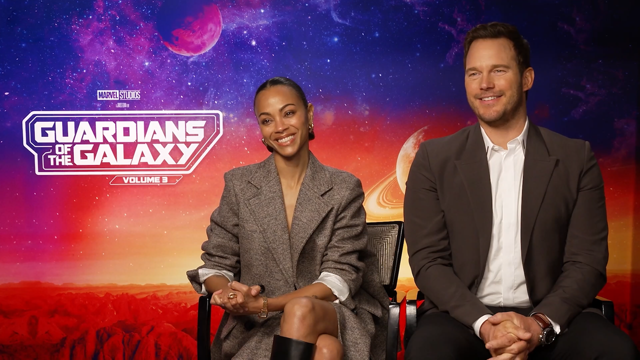 Chris Pratt und Zoe Saldana