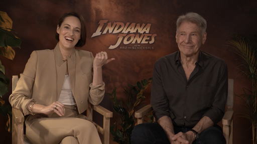 Phoebe Waller-Bridge & Harrison Ford