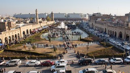 Platz im irakischen Erbil