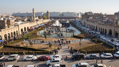 Platz im irakischen Erbil