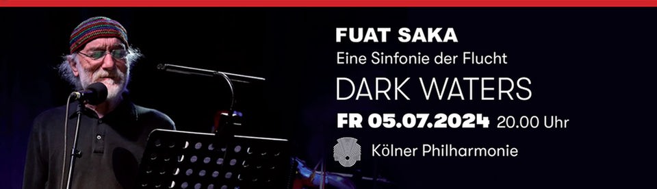 Fuat Sakan Konzert Eine Sinfonie der Flucht Dark Waters