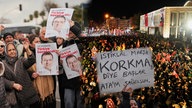 Proteste gegen die Festnahme des Istanbuler Oberbürgermeisters Ekrem Imamoglu