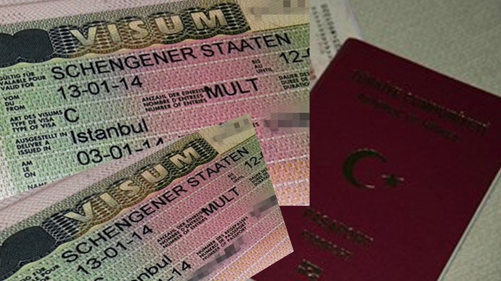 Schengen Visum und türkischer Reisepass