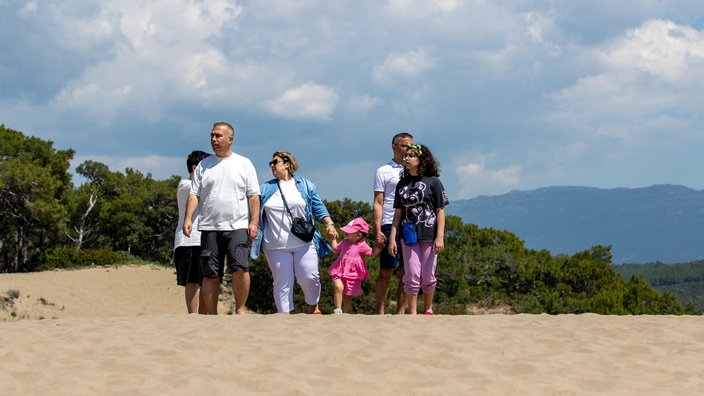 Eine Familie unterwegs in Antalya/Türkei