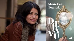 Menekse Toprak und ihr Buchcover "Dejavu"