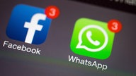 WhatsApp- und Facebook-Logos 