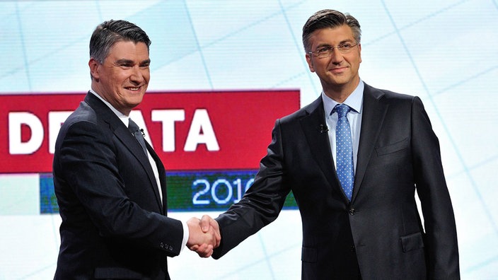 Zoran Milanović i Andrej Plenković