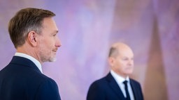 Christian Lindner und Olaf Scholz