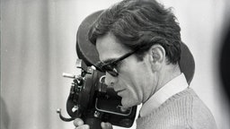  Pier Paolo Pasolini auf dem Set von "Teorema", 1968