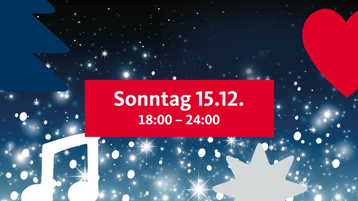 Das WDR 2 Weihnachtswunder im Re-Live, Sonntag - 18.00 bis 24.00 Uhr