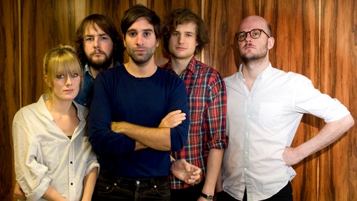 Die schwedische Band "Shout out louds" in Berlin