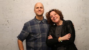 Milow und WDR 2 Moderatorin Steffi Neu