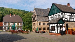 Fachwerkhäuser im Freilichtmuseum Hagen