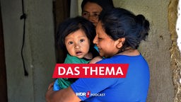 Eine Frau mit Kind in Guatemala