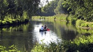 Kanufahren auf der Niers