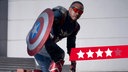 Anthony Mackie als Captain America in einer Szene des Films "Captain America: Brave New World"