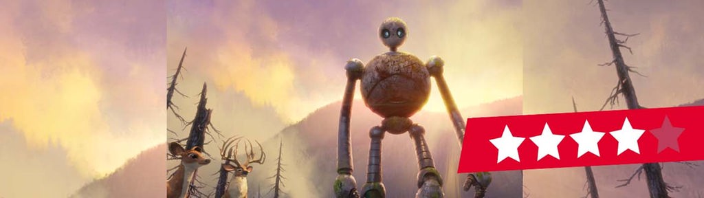 Szene aus dem Animationsfilm "Der wilde Roboter"