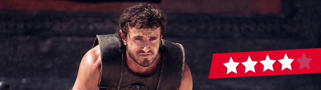 Paul Mescal als Lucius in einer Szene des Films "Gladiator 2"