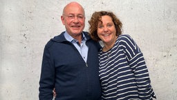 Norbert Heikamp und WDR 2 Moderatorin Steffi Neu