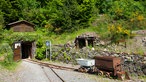 Stollenmundloch im Besucherbergwerk Grube Silberhardt