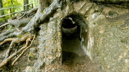 Römerkanal-Wanderweg von Nettersheim nach Köln: Römische Wasserleitung in Urft, Eifel