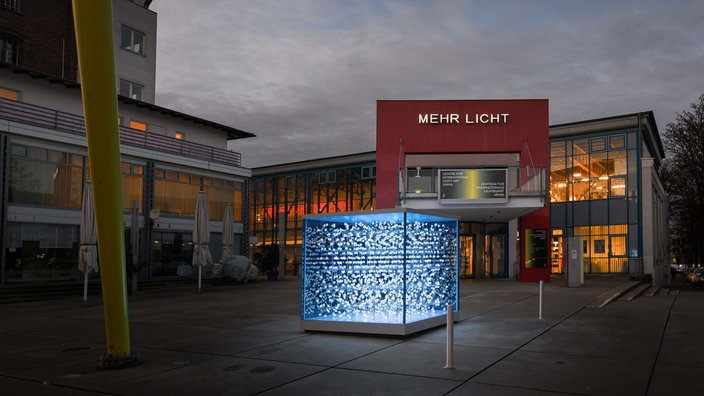 Lichtkunst in Unna