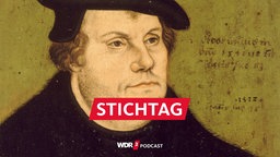 Martin Luther in einem Porträt