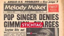 Titelseite der britischen Musikzeitschrift "Melody Maker" vom Januar 1962