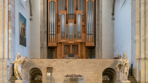 Die Orgel in der Basilika St. Aposteln.