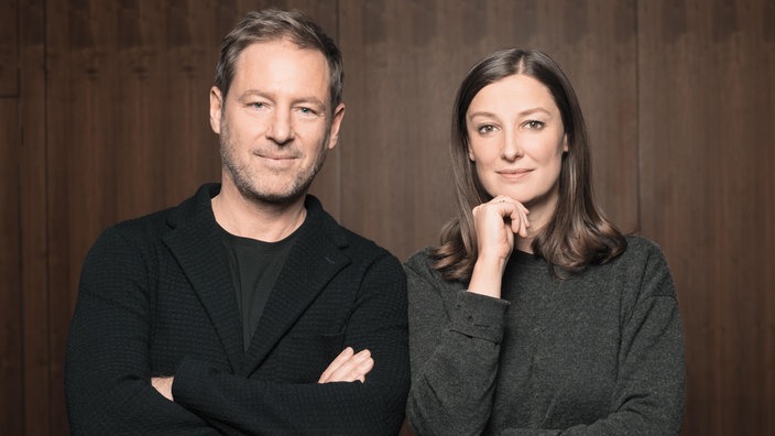 Das Präsidentenpaar der Deutschen FIlmakademie: Alexandra Maria Lara und Florian Gallenberger