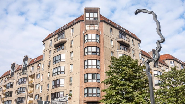 Plattenbau an der Berliner Wilhelmstraße unter Denkmalschutz