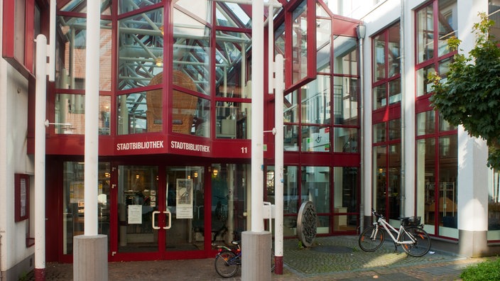 Stadtbibliothek Siegburg, Außenansicht.