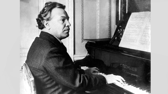 Der italienische Komponist Ottorino Respighi.