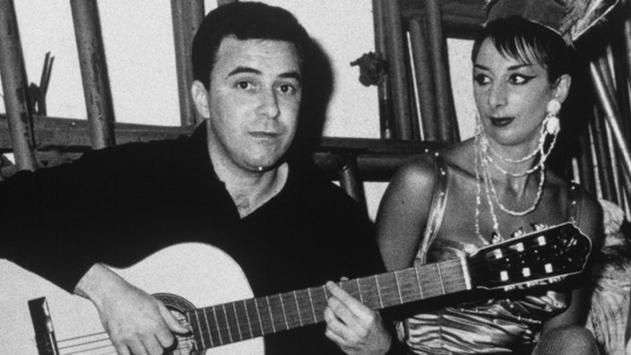 Sänger und Komponist João Gilberto 1963 in Rom.