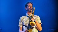 Der US-amerikanischer Jazz-Saxofonist Donny McCaslin.