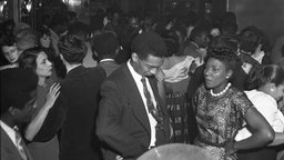 Jazz Club in Soho, London. Dezember 1951